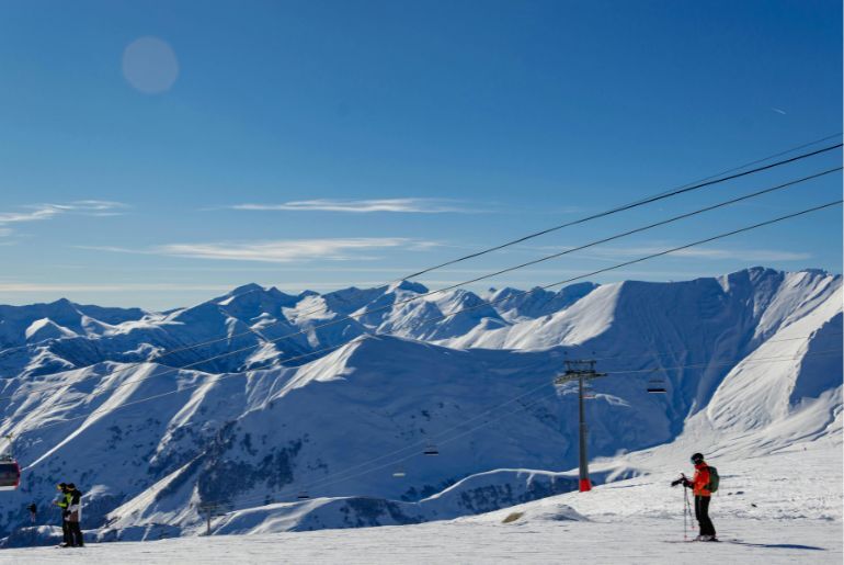 Where In India Can You Go Skiing? Destinations You Should Know 2 Skiing in India with snow-covered Himalayan slopes