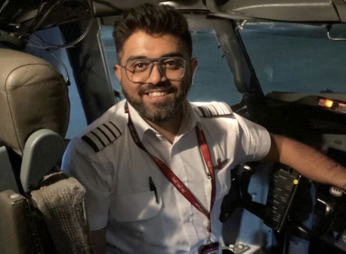 Indian Pilot Smit Machchhar Helps Save Flydubai Flight After Mid-Air Cockpit Attack 1 Captain Smit Machchhar, Indian Flydubai FZ1073 pilot
