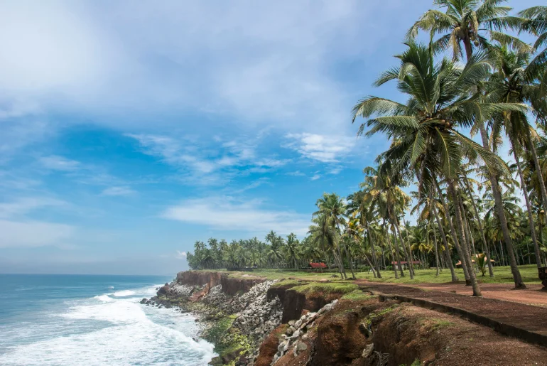 Where To Stay In Varkala If You Want To Walk To The Beach And Cafés 1 Varkala Cliff accommodation near the beach and cafes