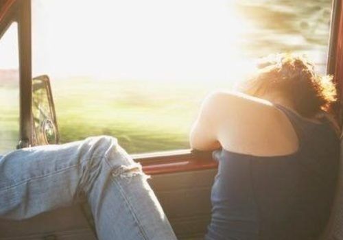 Motion sickness on road trips
