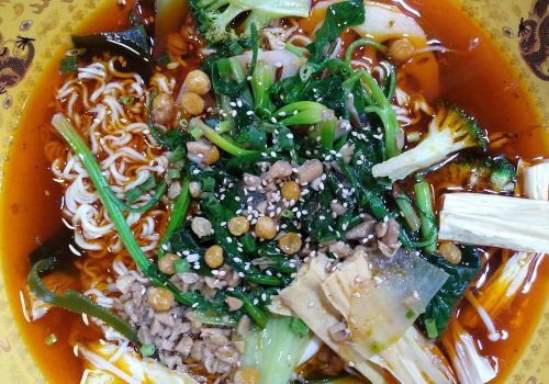 vegetarian food in china