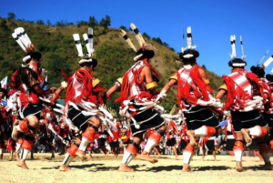 Traditional festival celebration in Northeast India