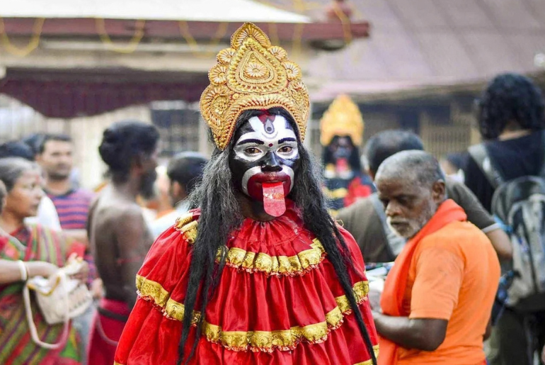 Traditional festival celebration in Northeast India